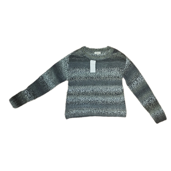 ULTRA FLIRT Womens Striped Long Sleeve Crew Neck Sweater Juniors XS - Picture 2 of 3